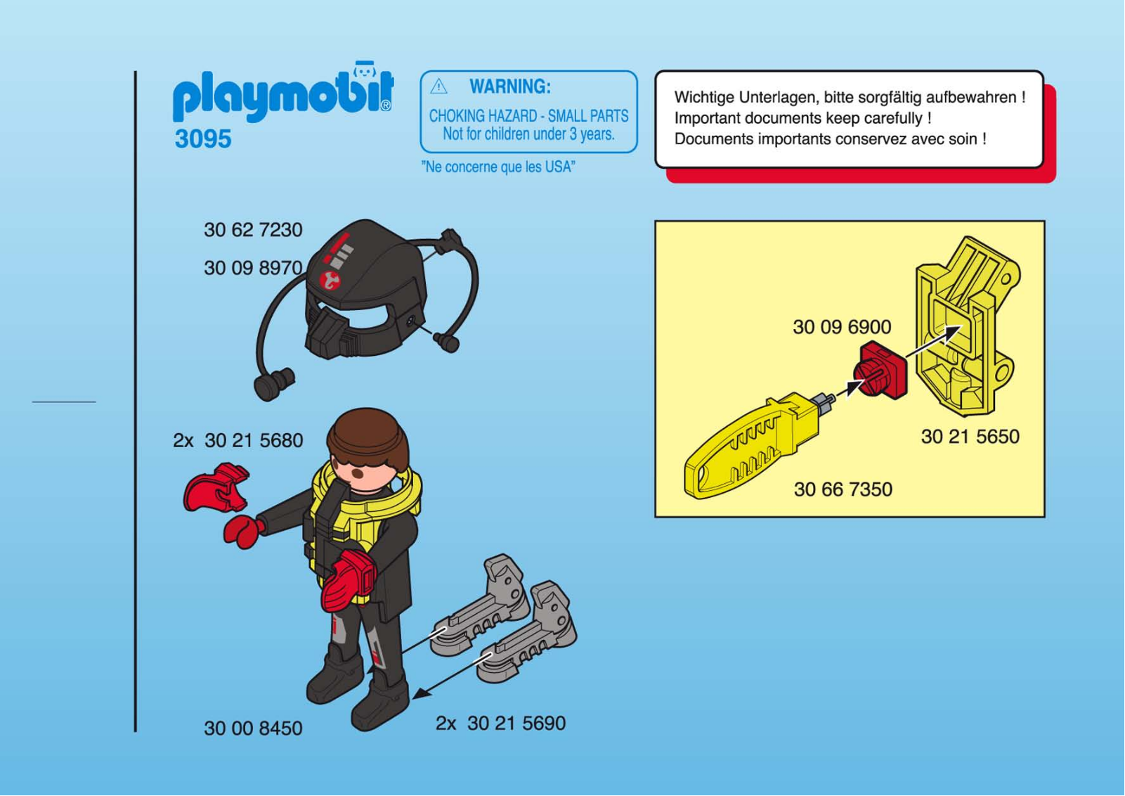 Playmobil 3095 Instructions