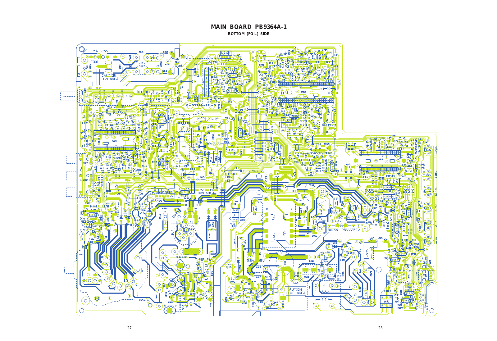 TOSHIBA 19A30, 19A10 Schematic