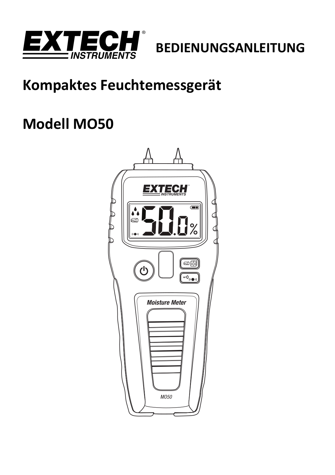 Extech MO50 User guide