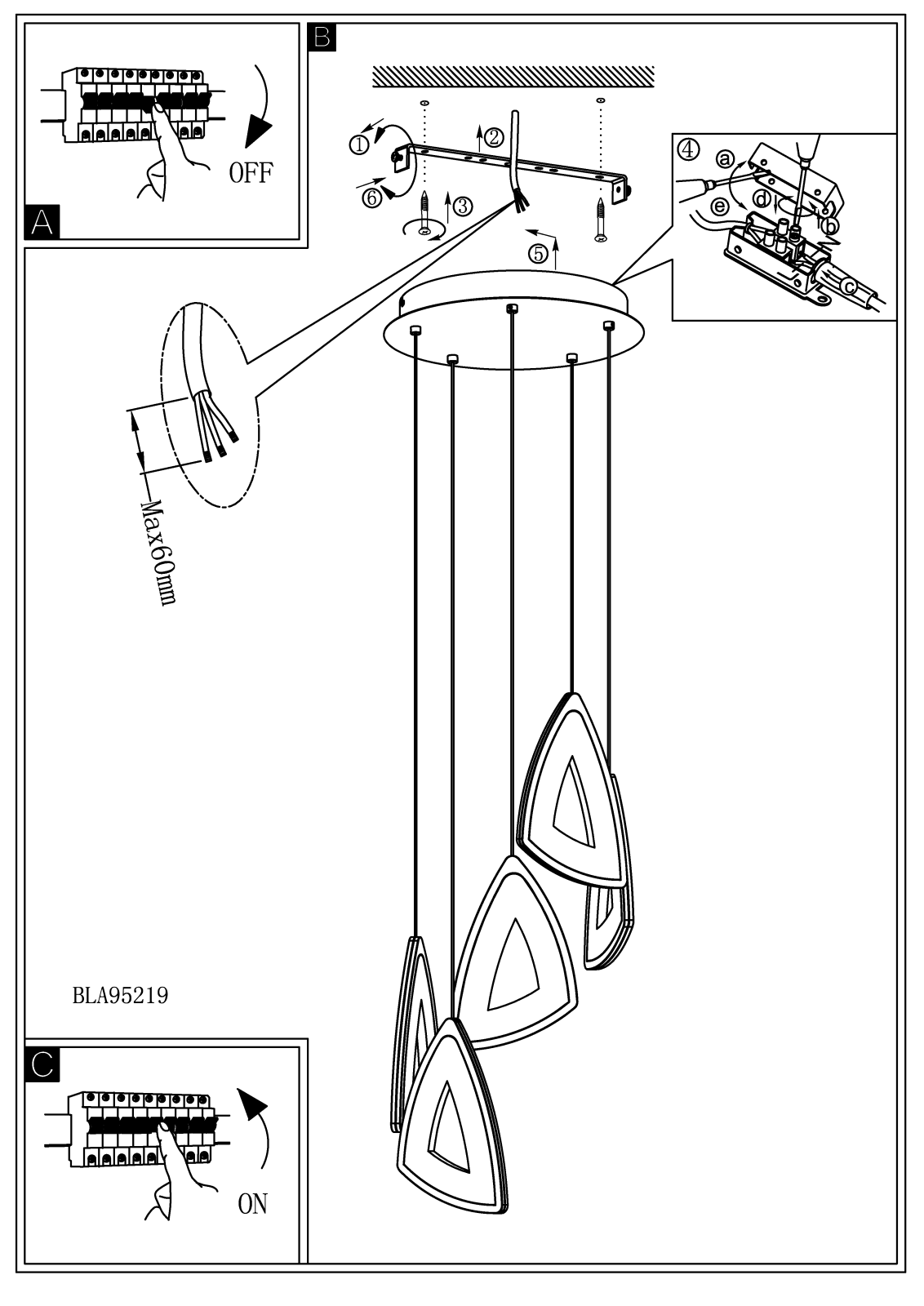 Eglo 95219 Service Manual