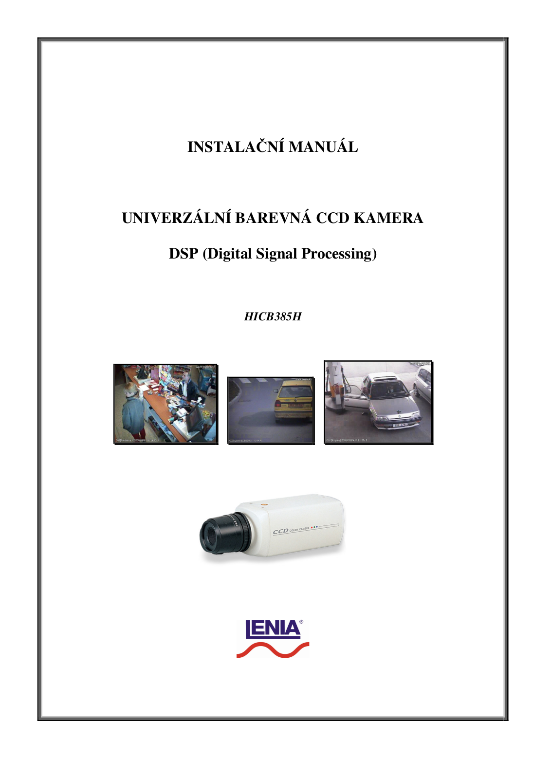 Sony HICB385H User Manual