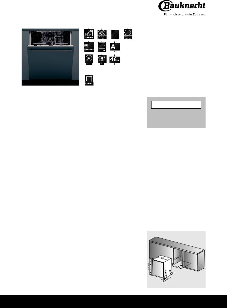 Bauknecht BCIC 3C26 E User Manual