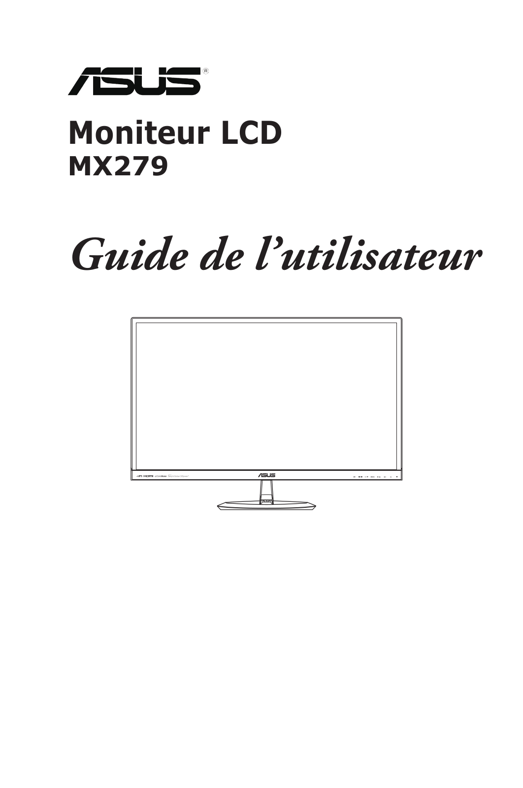 ASUS DESIGNO MX279H, MX239H User Manual