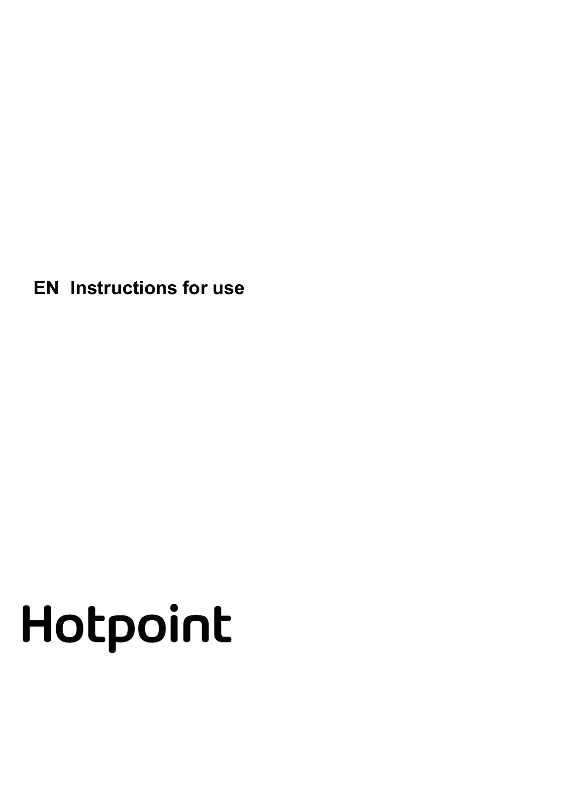 HOTPOINT PHPC6.5FLMX User Manual