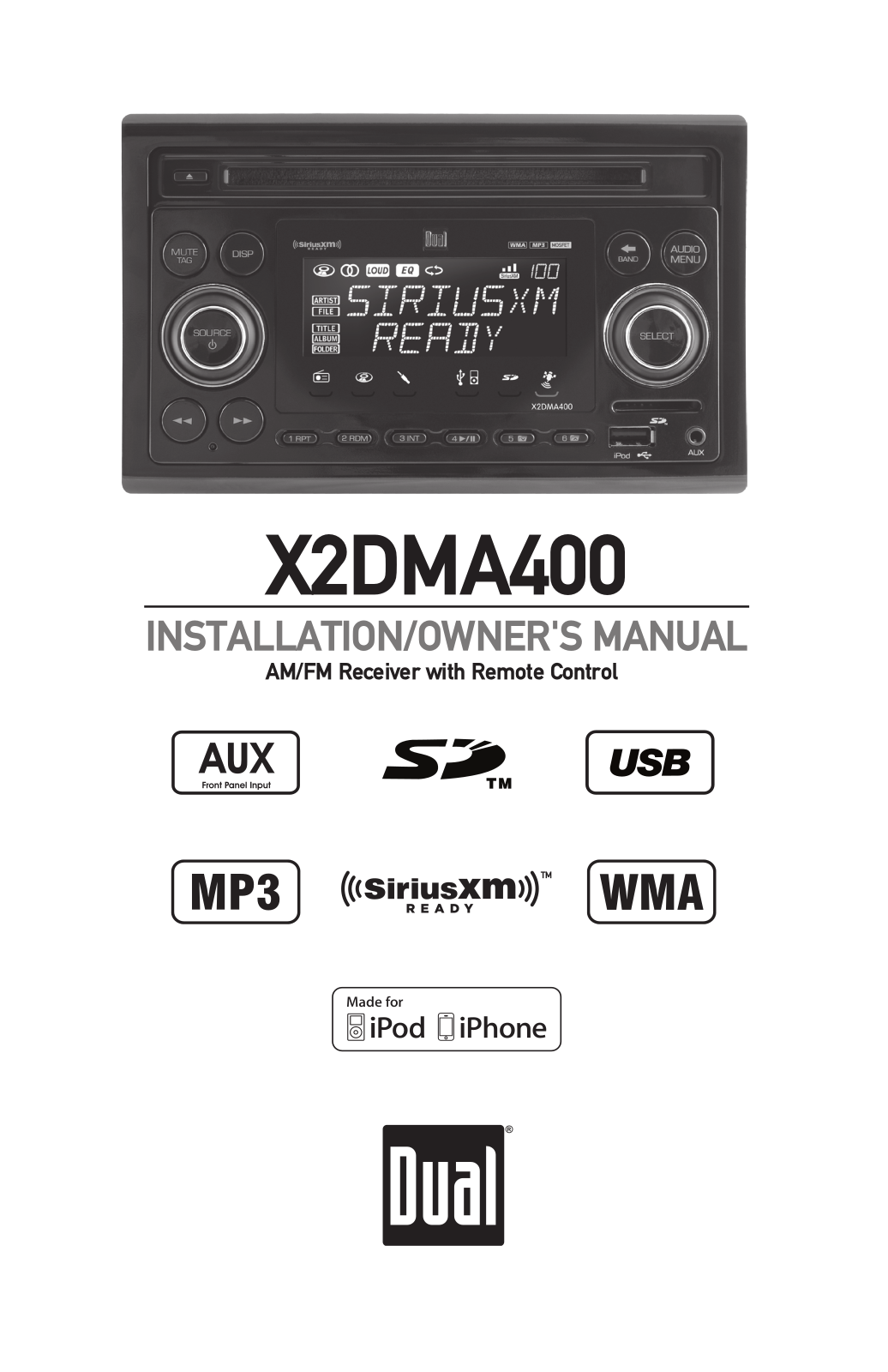 Dual X2DMA400 User Manual