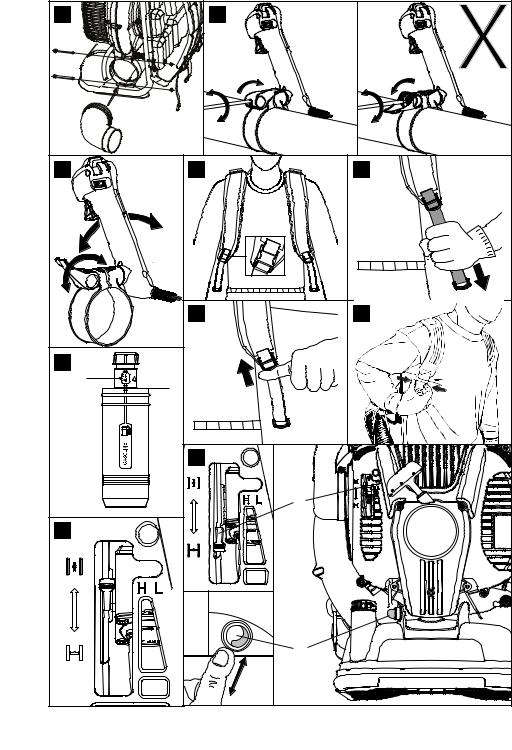 Efco Oleo-Mac BV 900, SA 9000 User manual