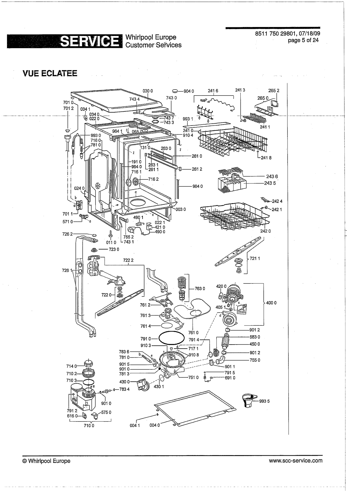 WHIRLPOOL ADP 4540 User Manual