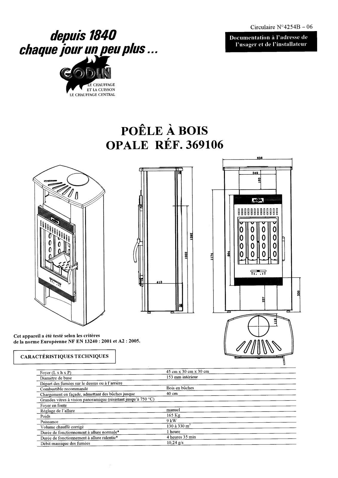 GODIN 369106 User Manual - ManualMachine.com