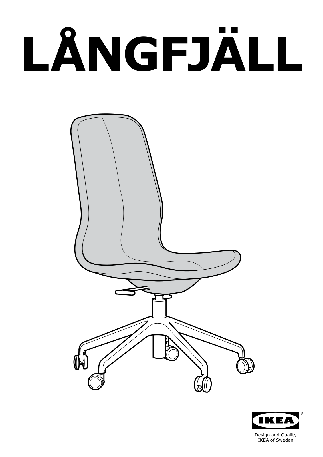 IKEA LANGFJALL User Manual