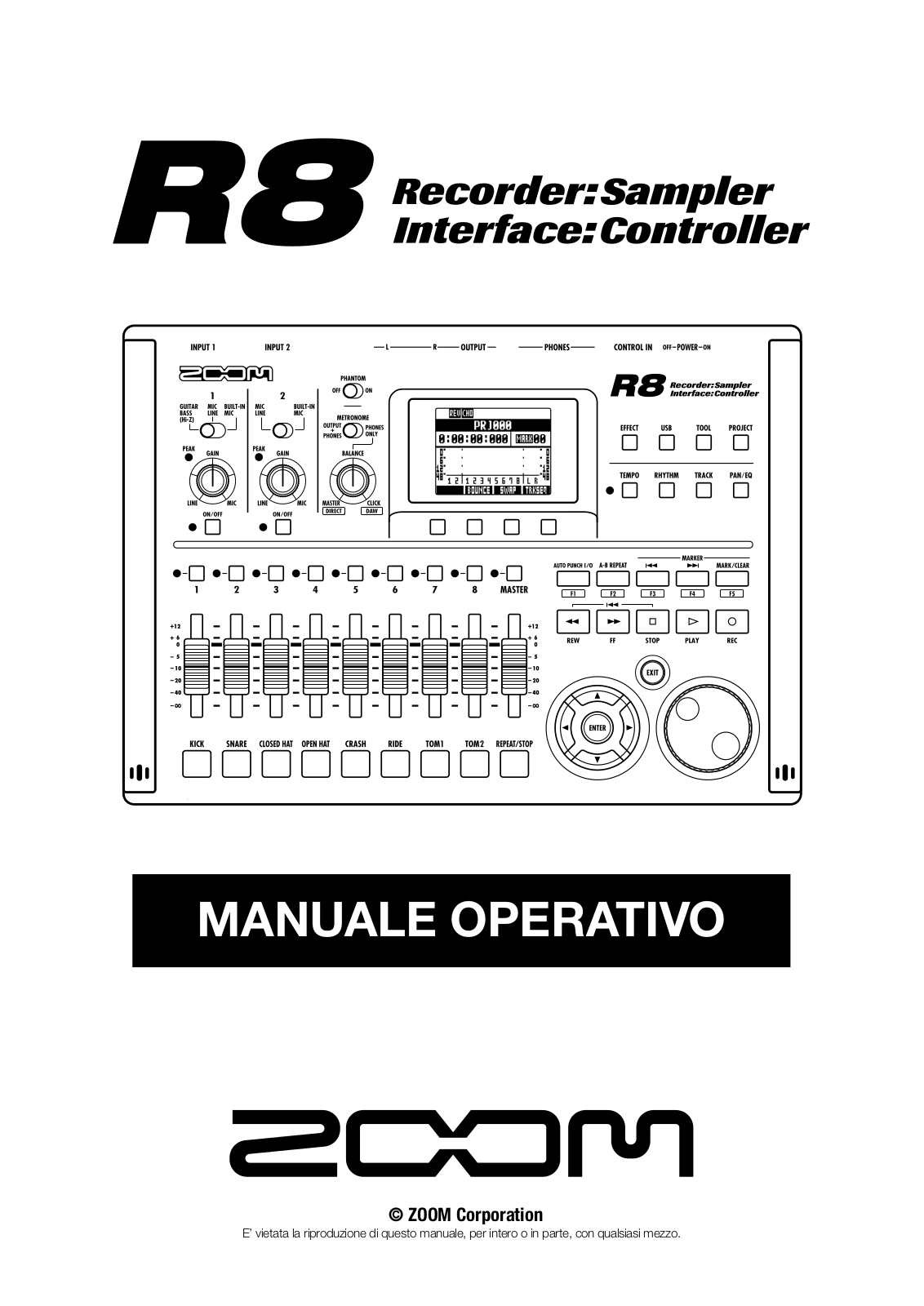 Zoom R8 User Manual