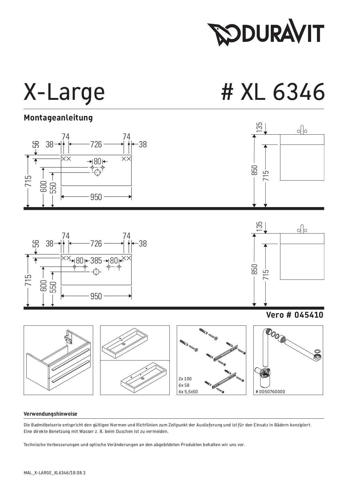 Duravit CBWE1767 Installation & Assembly - ManualMachine.com