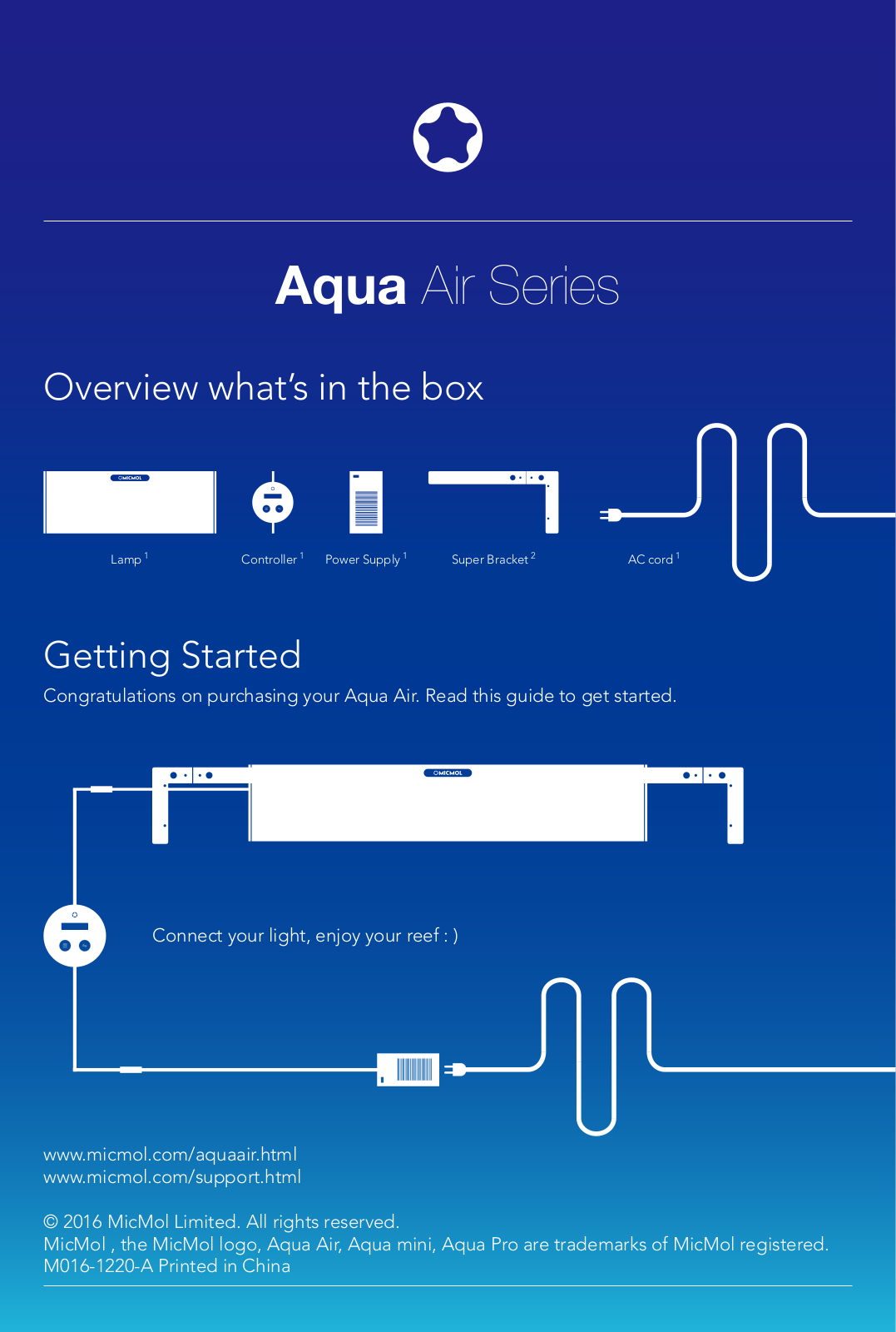 MicMol Aqua Air Getting Started - ManualMachine.com