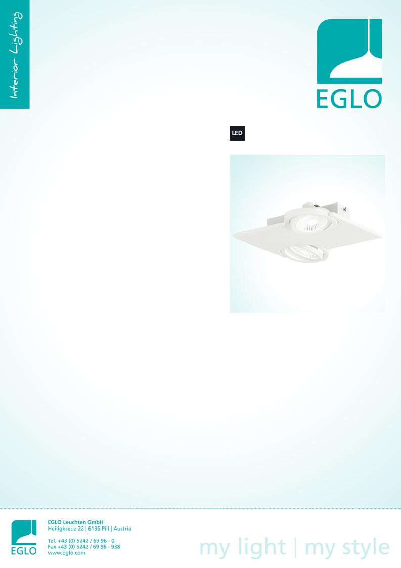 Eglo 39134 Technical data