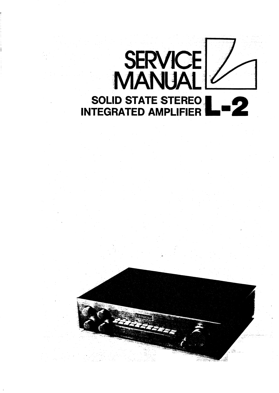 Luxman L-2 Service Manual