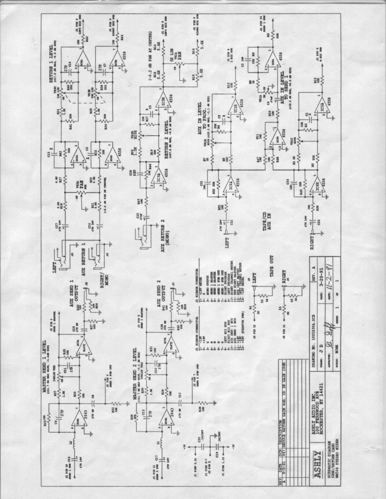 Asley MM508 Schematic - ManualMachine.com