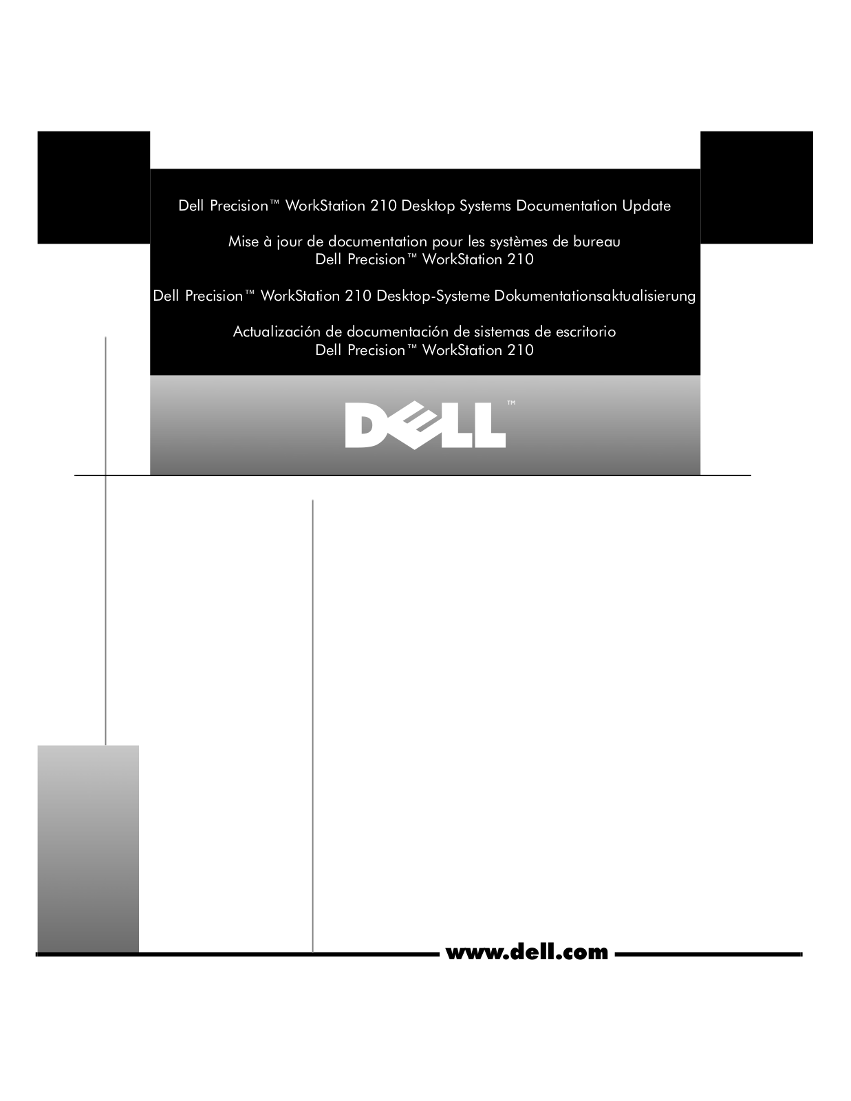 Dell PRECISION 210 Supplementary Guide