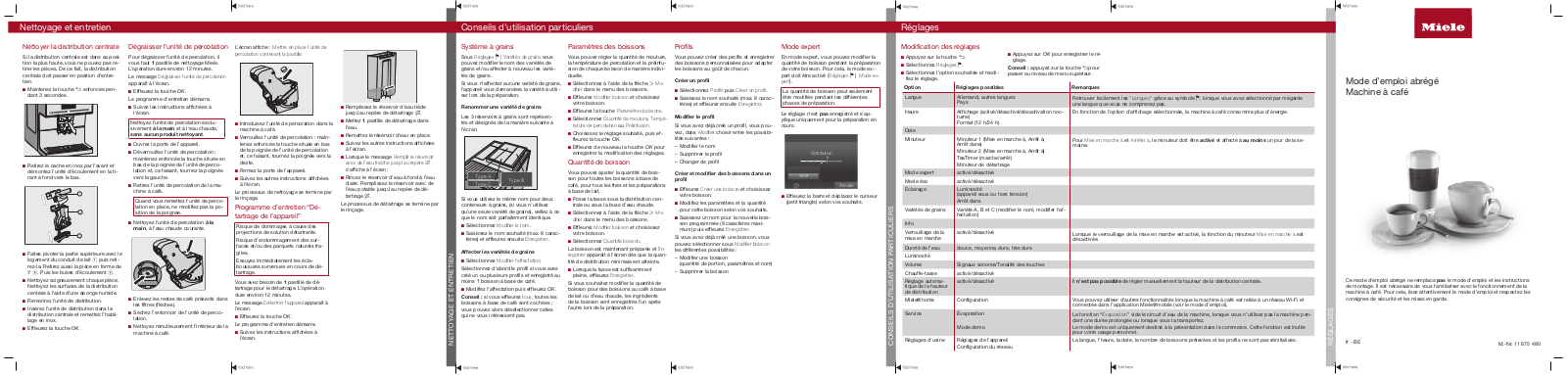 Miele CM 7750 User Manual