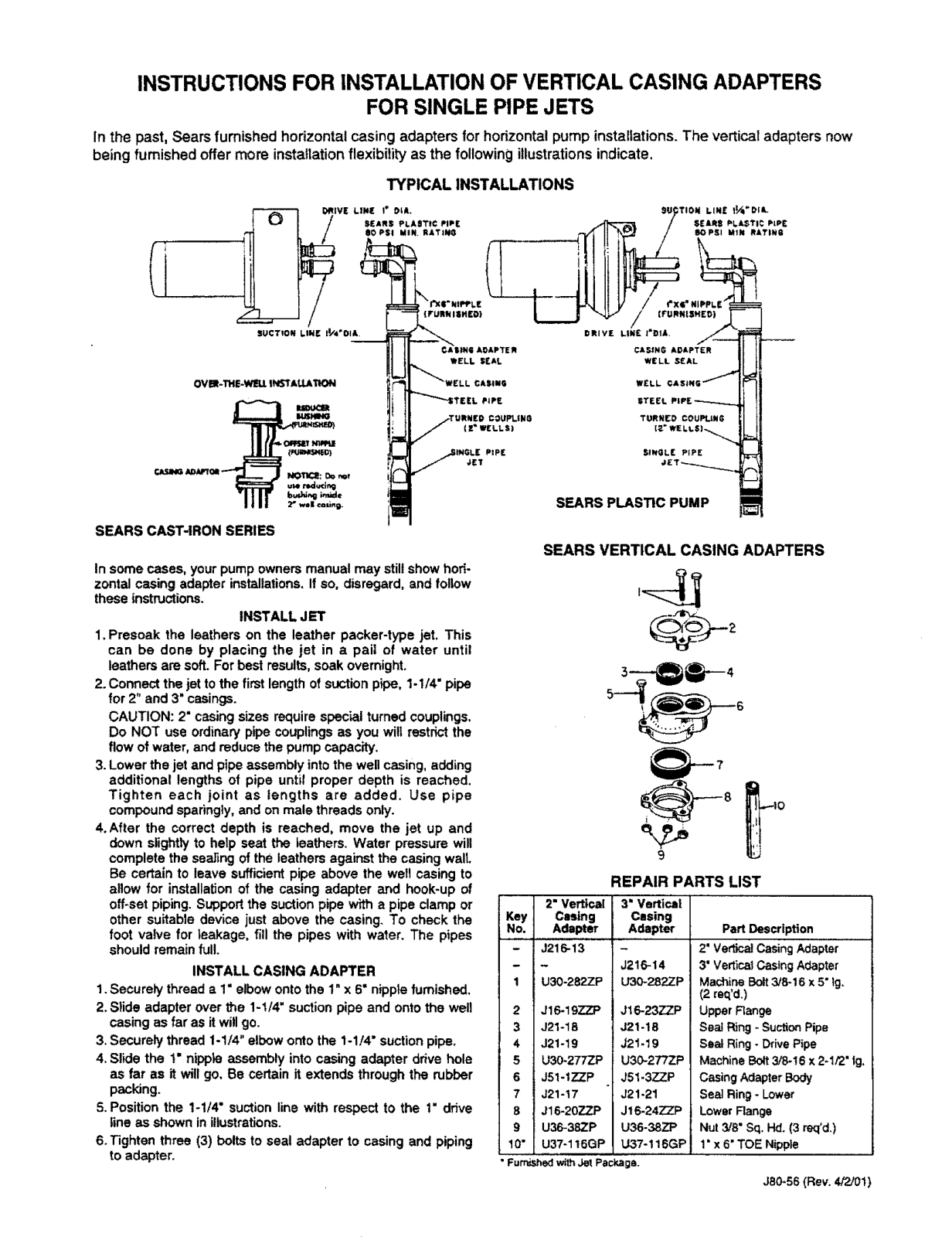 Craftsman 390253350, 39025330, 390253251, 390253250, 39025320 Installation Guide - ManualMachine.com