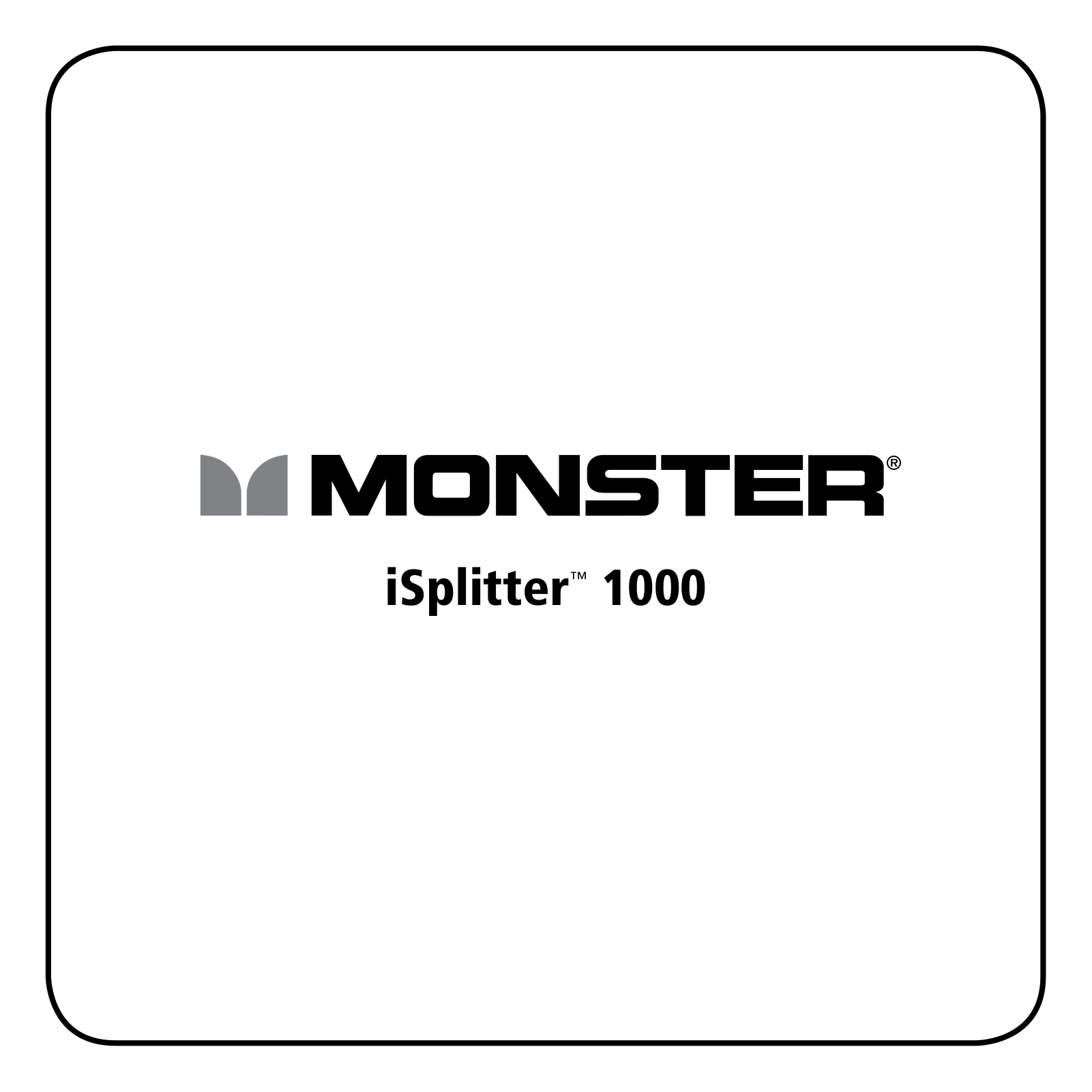 Monster iSplitter 1000 User Manual