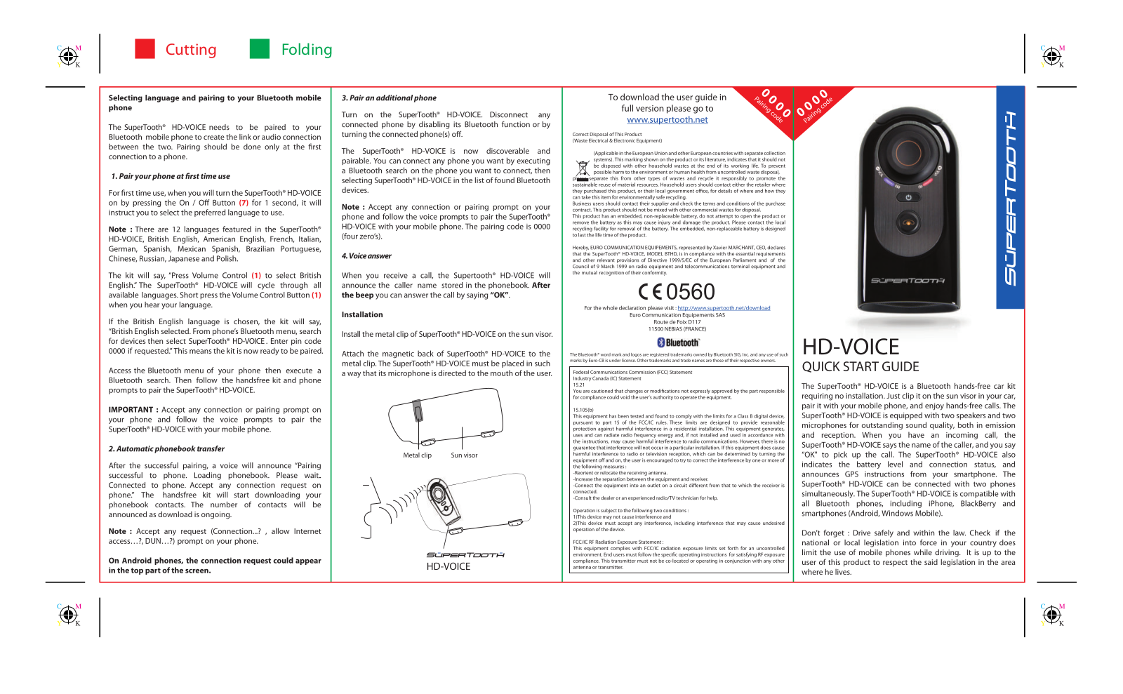 SuperTooth HD Voice User guide - ManualMachine.com