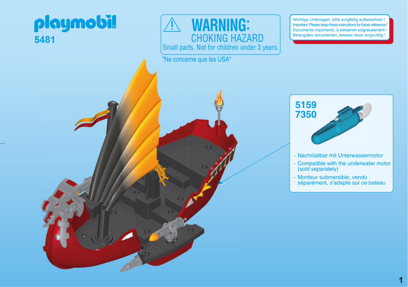 Playmobil 5481 Instructions