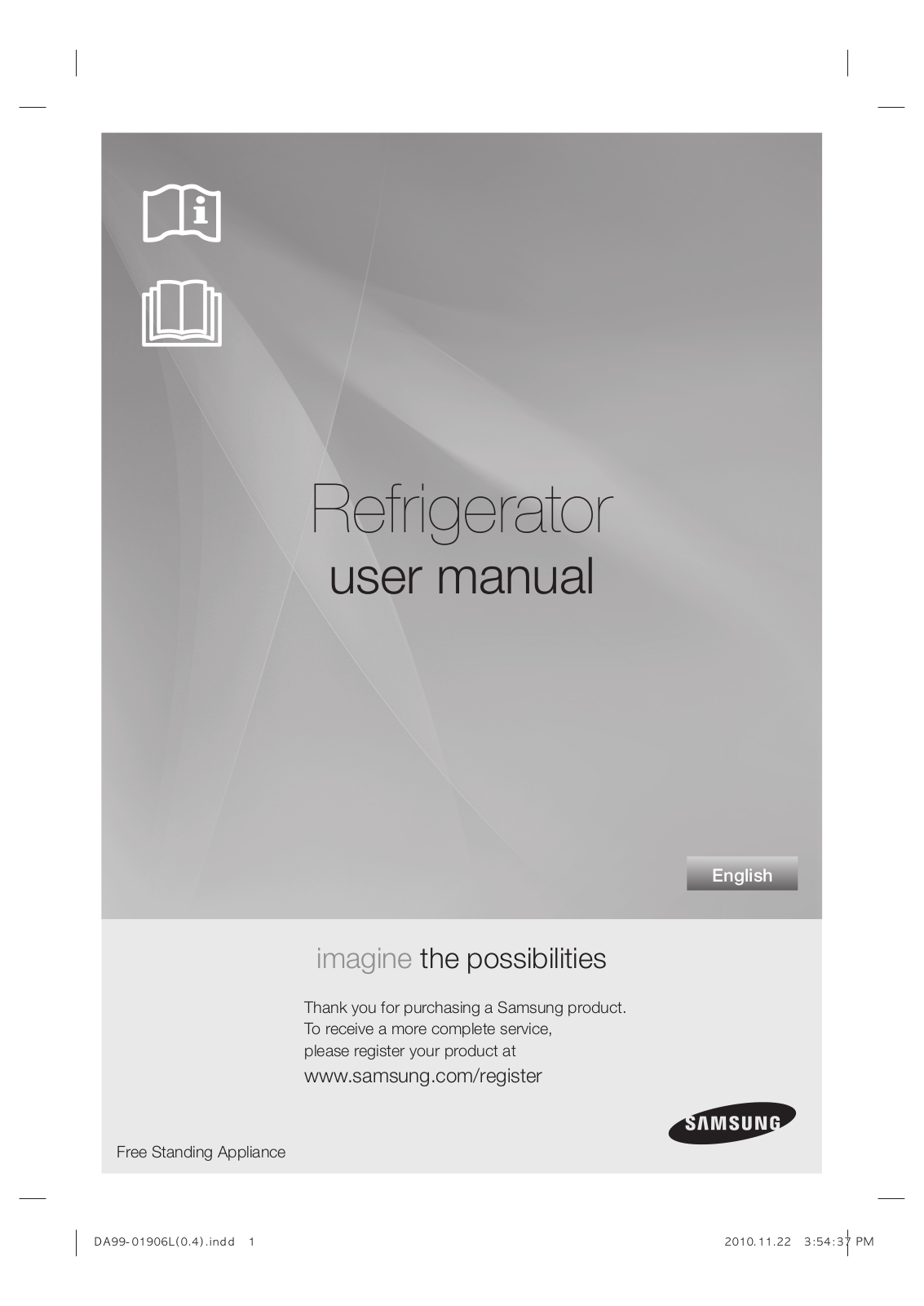 SAMSUNG RT59PMSW User Manual