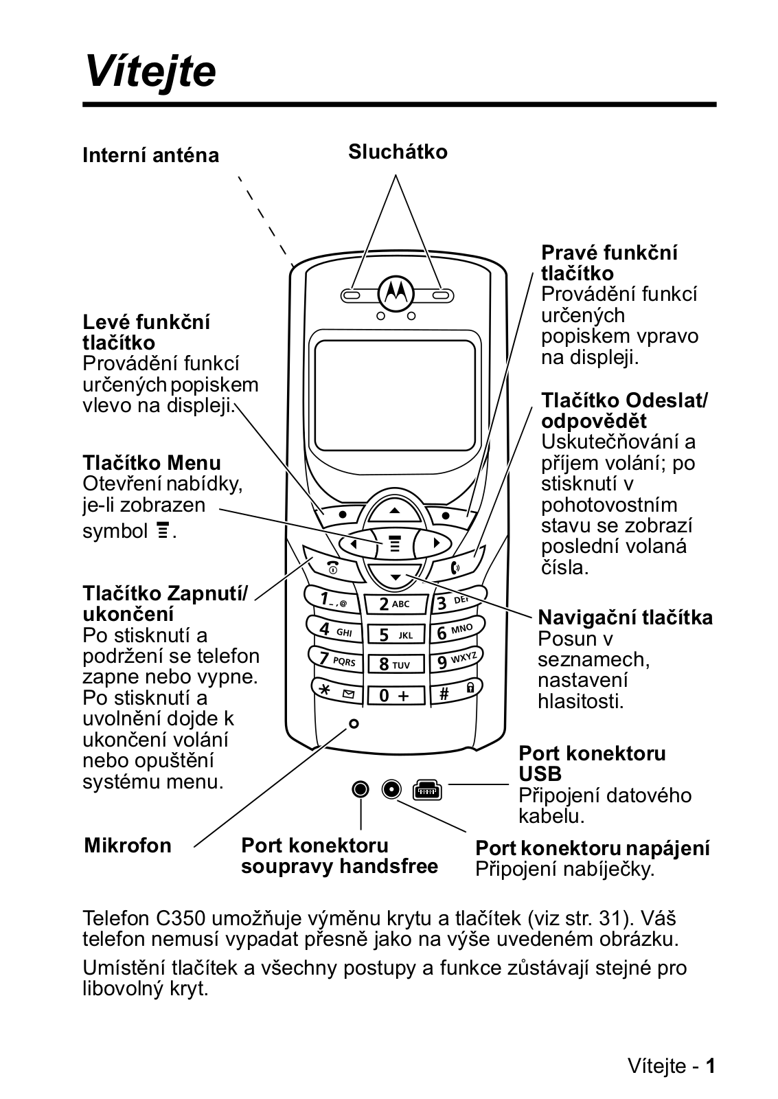 Motorola C350 User Manual