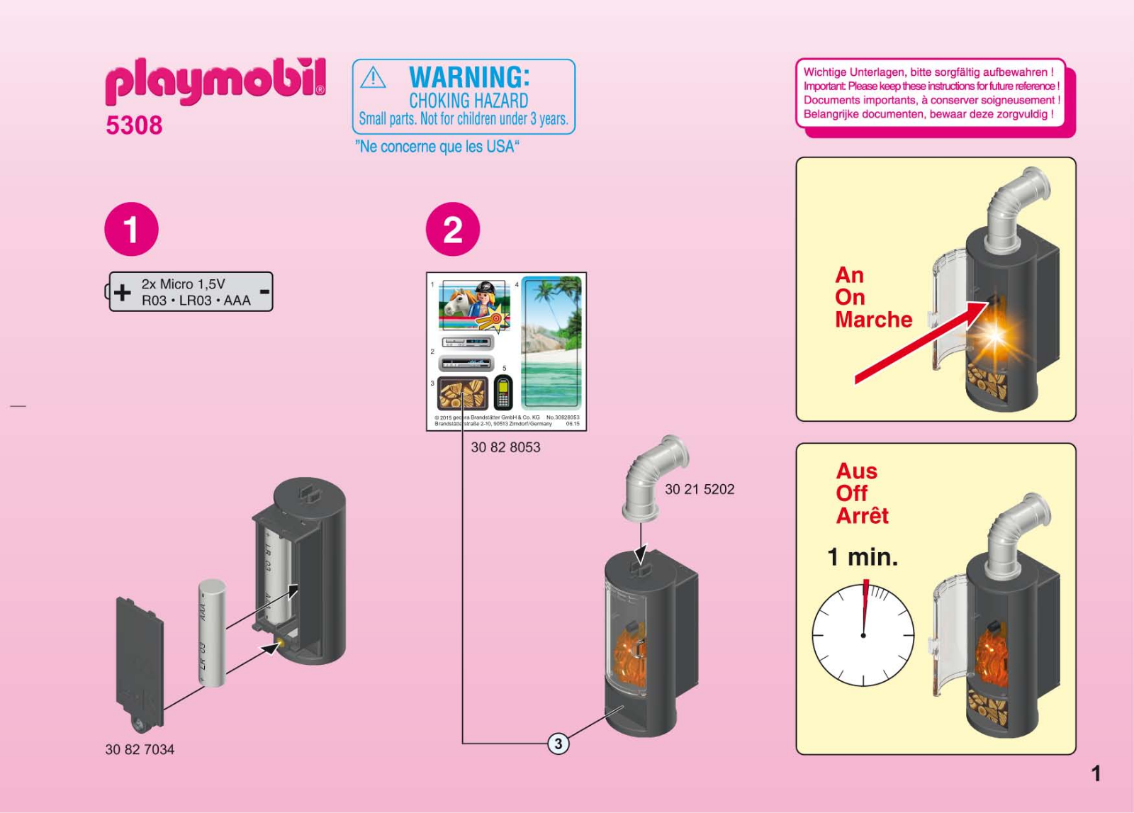 Playmobil 5308 Instructions