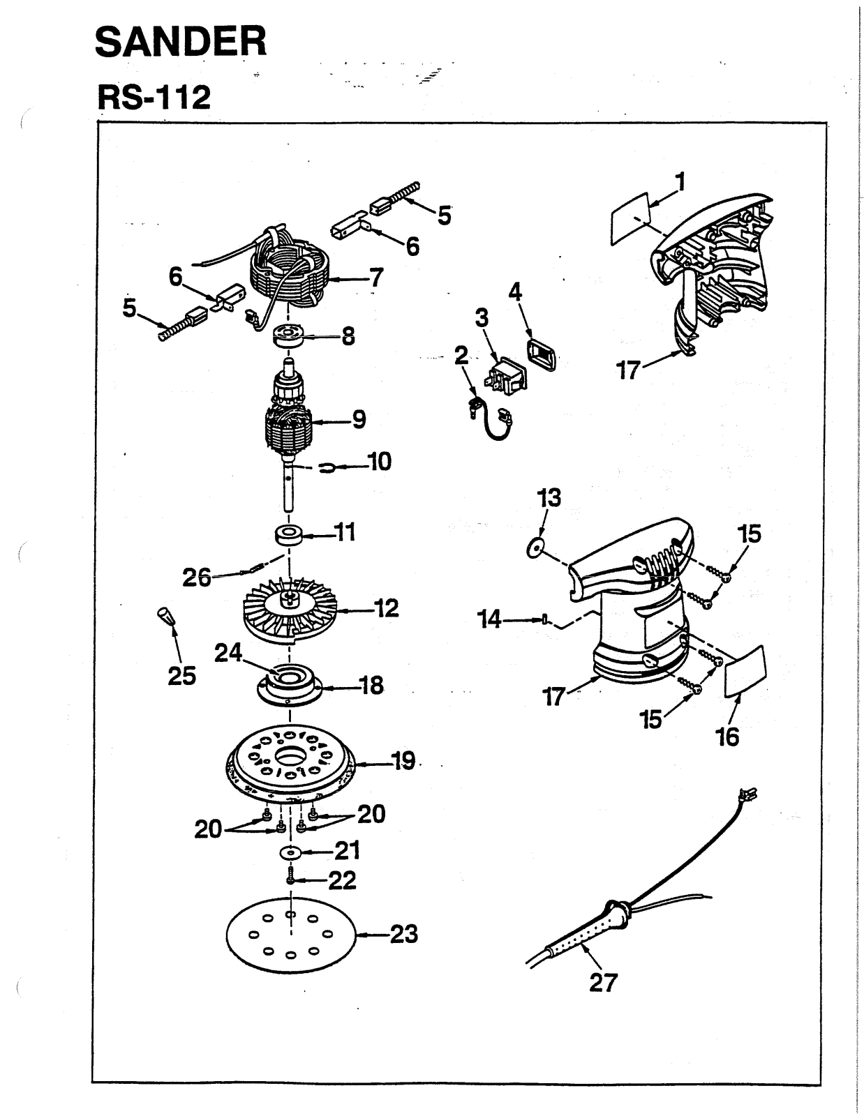 Ryobi RS112 User Manual