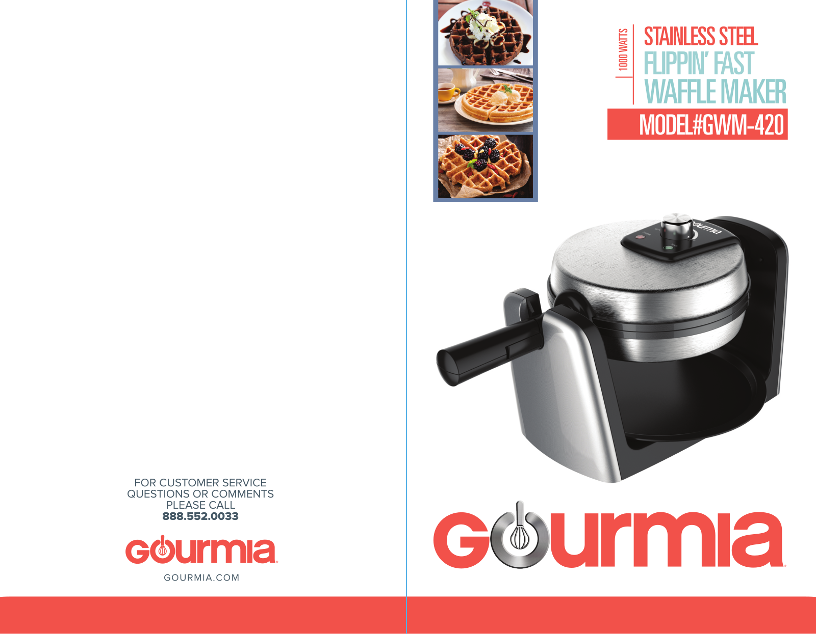 Gourmia GWM-420 User Manual