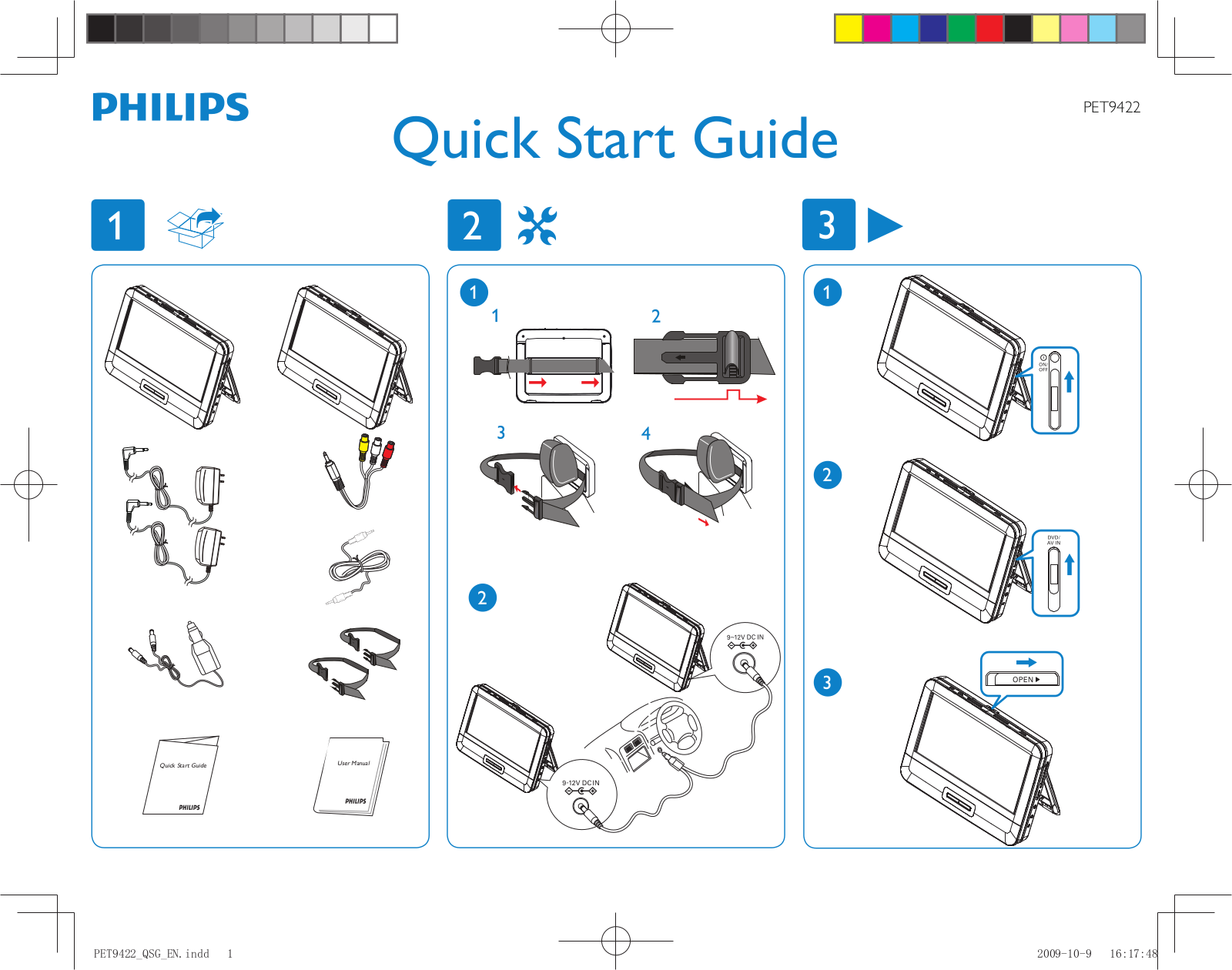 Philips PET9422-37, PET9422 User Manual