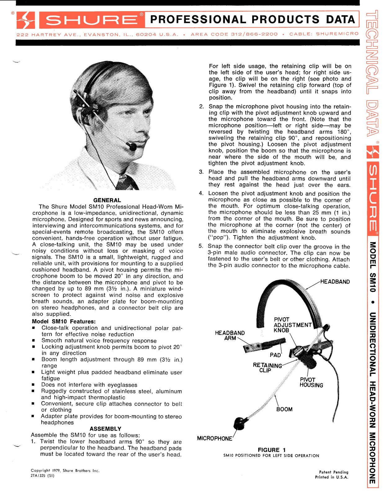 Shure SM10 User Guide - ManualMachine.com
