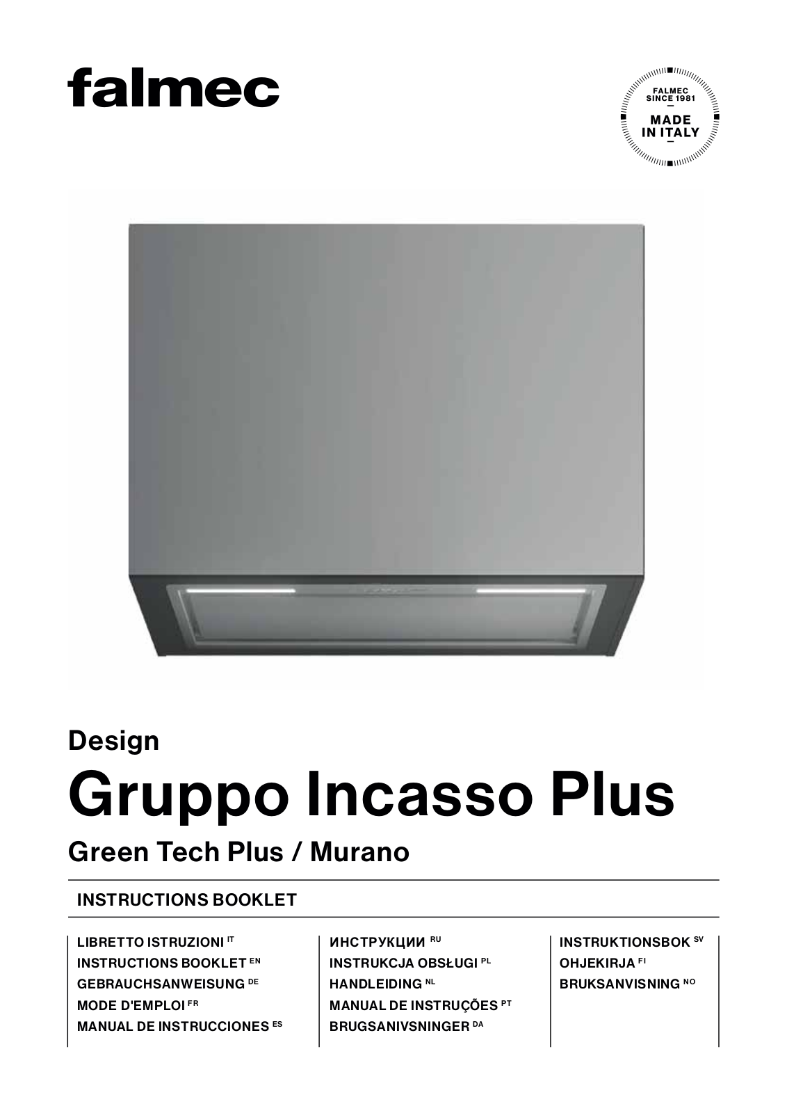 FALMEC Grupa Silnikowa Plus 50 User guide - ManualMachine.com