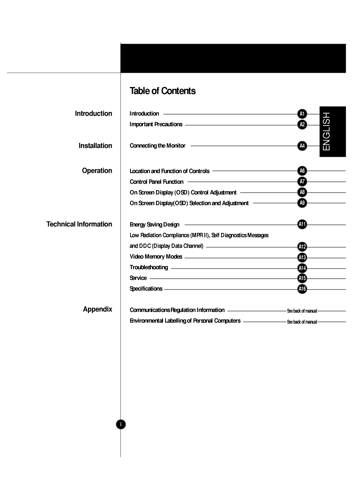 LG FLATRON LCD 575MS(LB575EE) User Manual