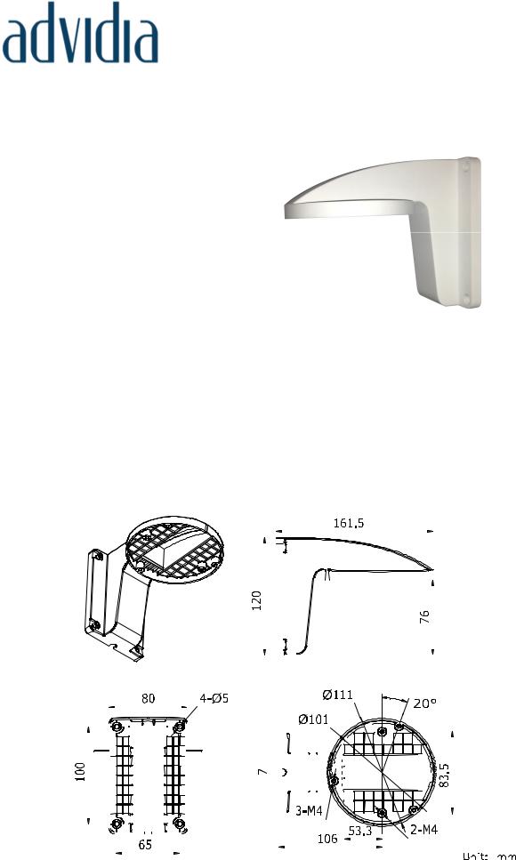 Panasonic A-MD-WM Specsheet