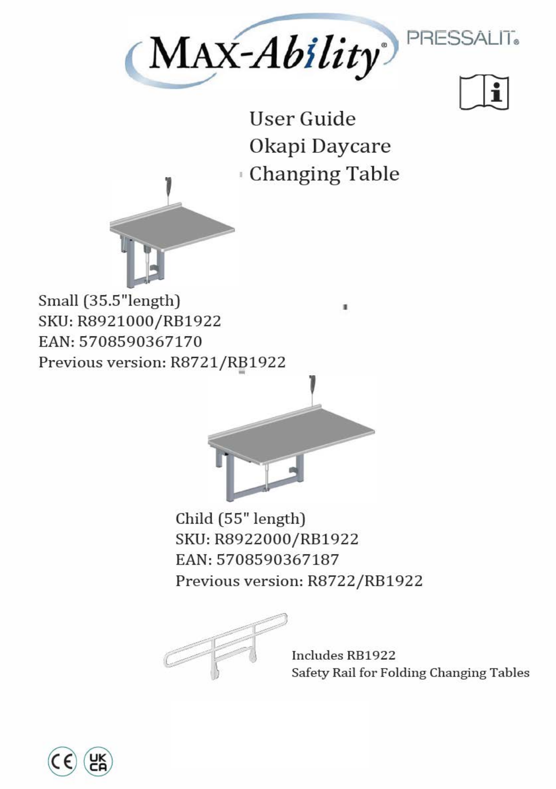 MAX-Ability R8721, R8921, R8722, R8922 User Guide - ManualMachine.com