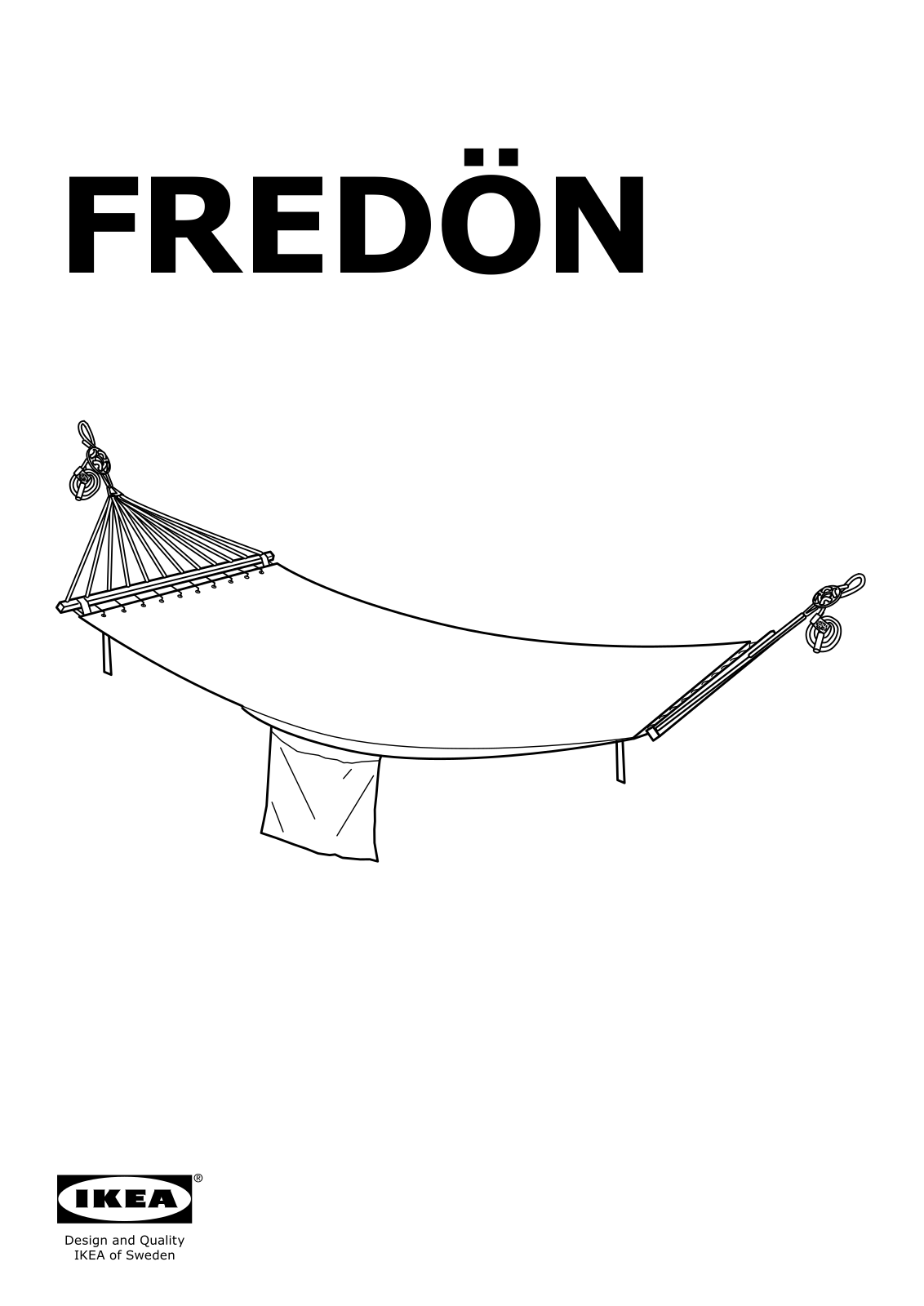 IKEA FREDON User Manual