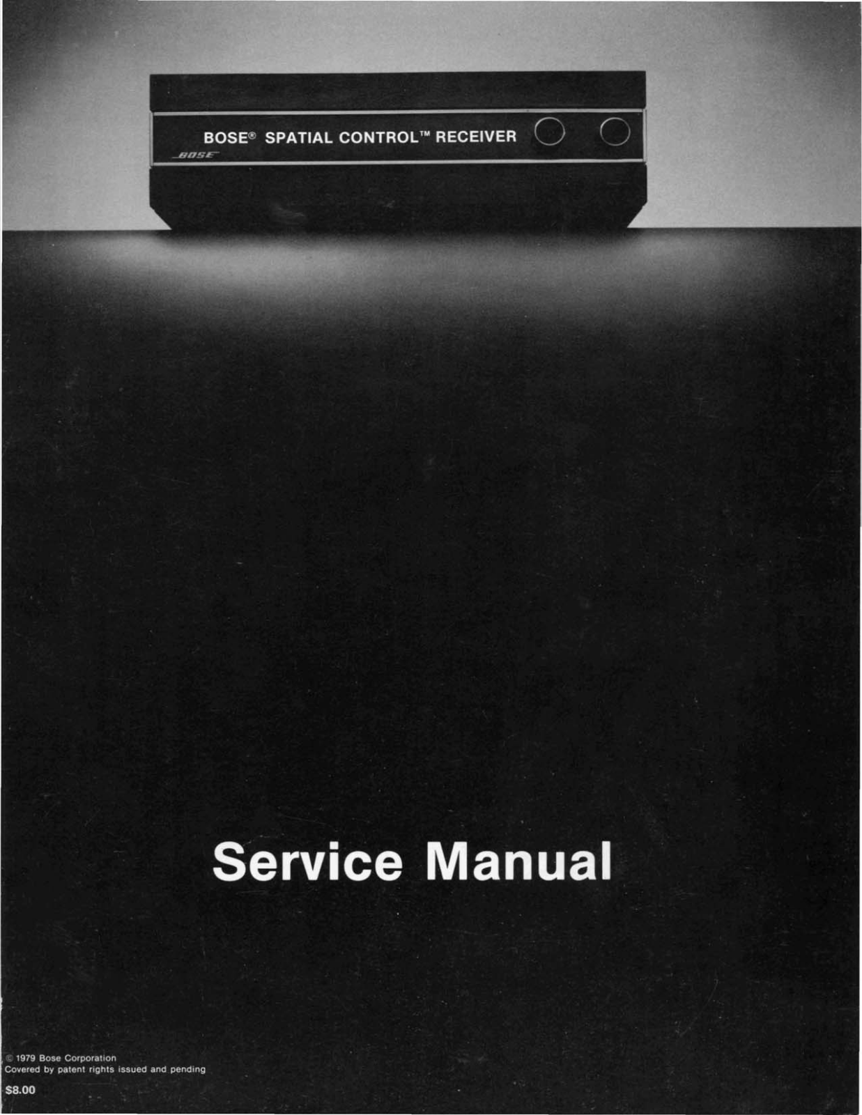 Bose spatial control Service Manual