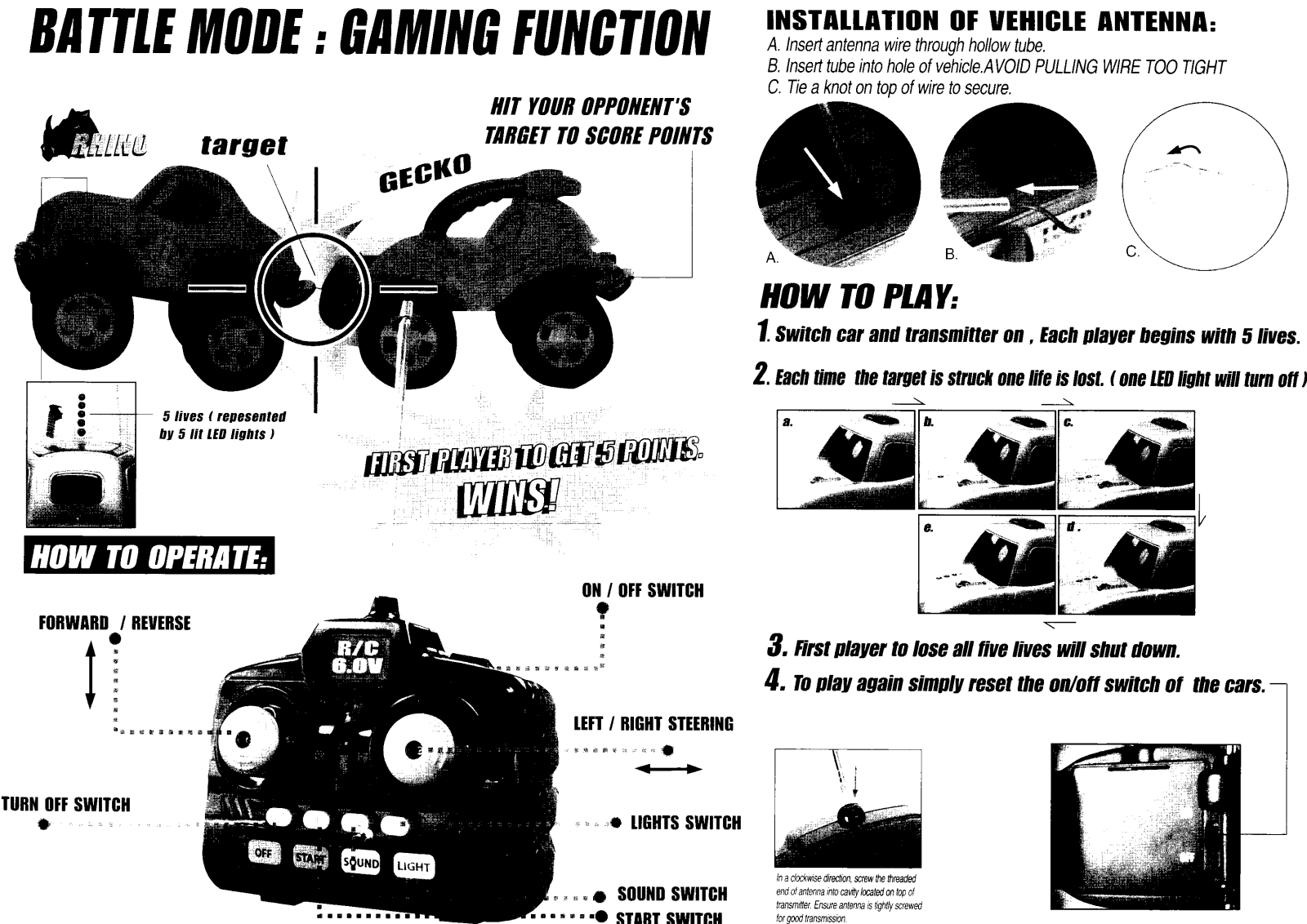 Zaptoys 9343 27 User Manual