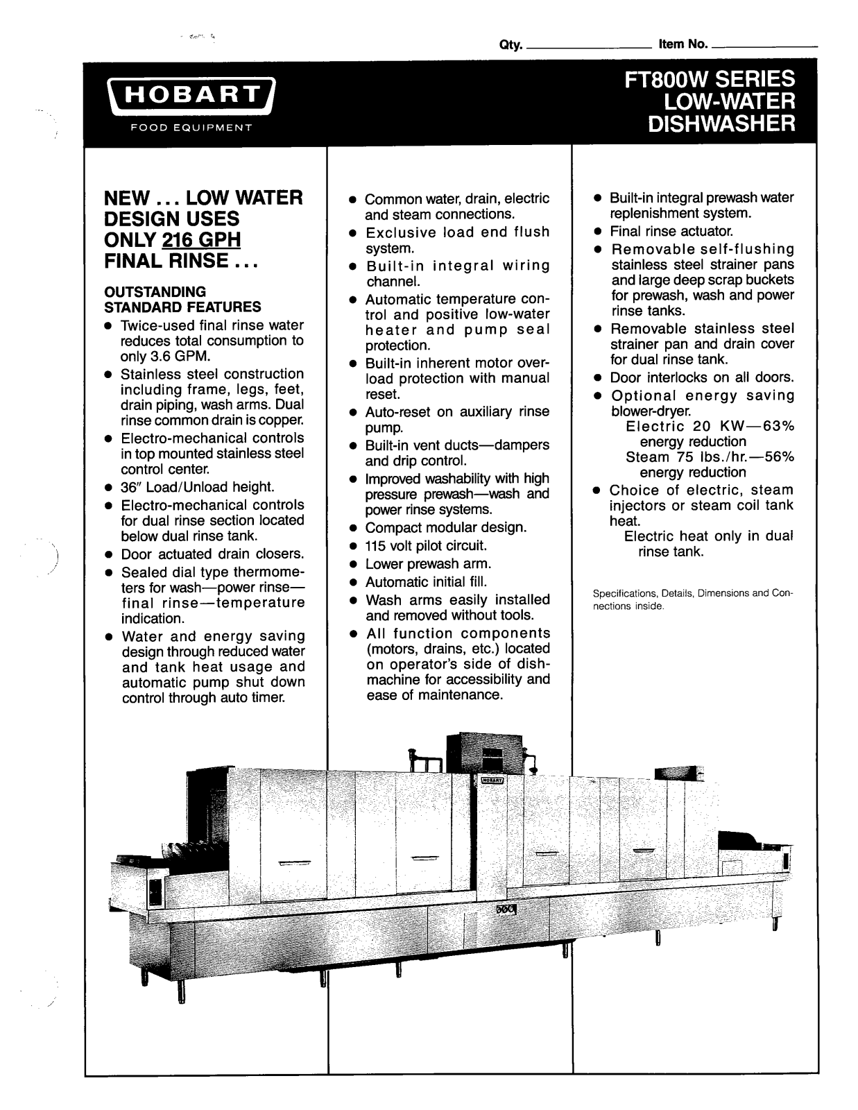 Hobart FT-821 User Manual