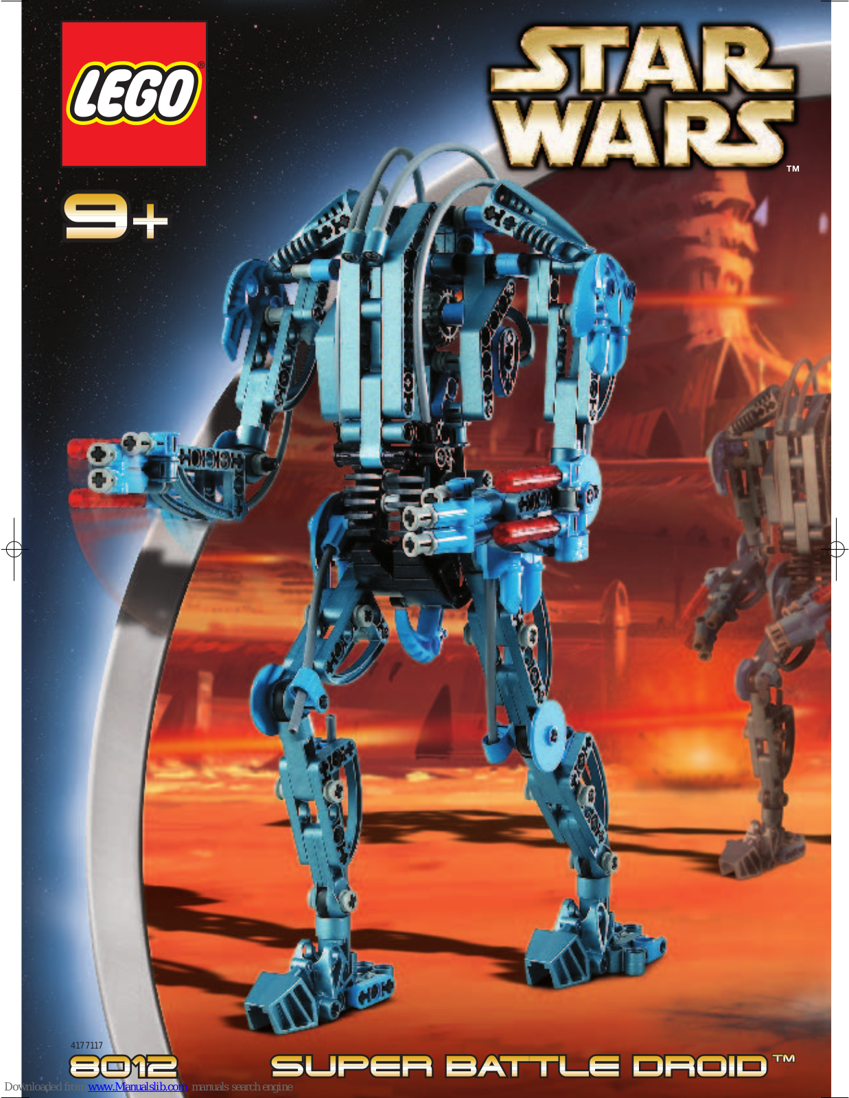 LEGO Star Wars Super Battle Droid 8012 Building Instructions