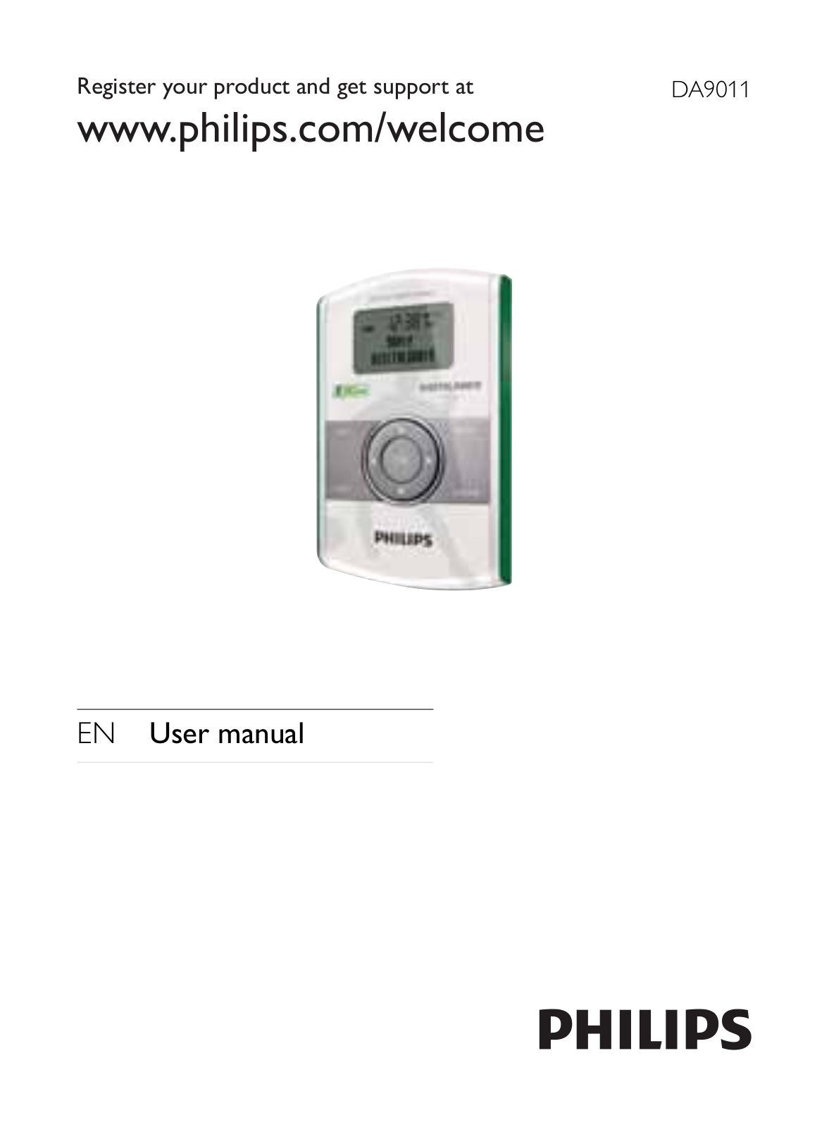 Philips DA9011 User Manual