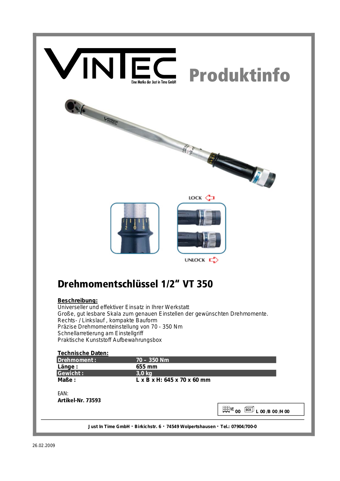 Vintec VT350 User Manual