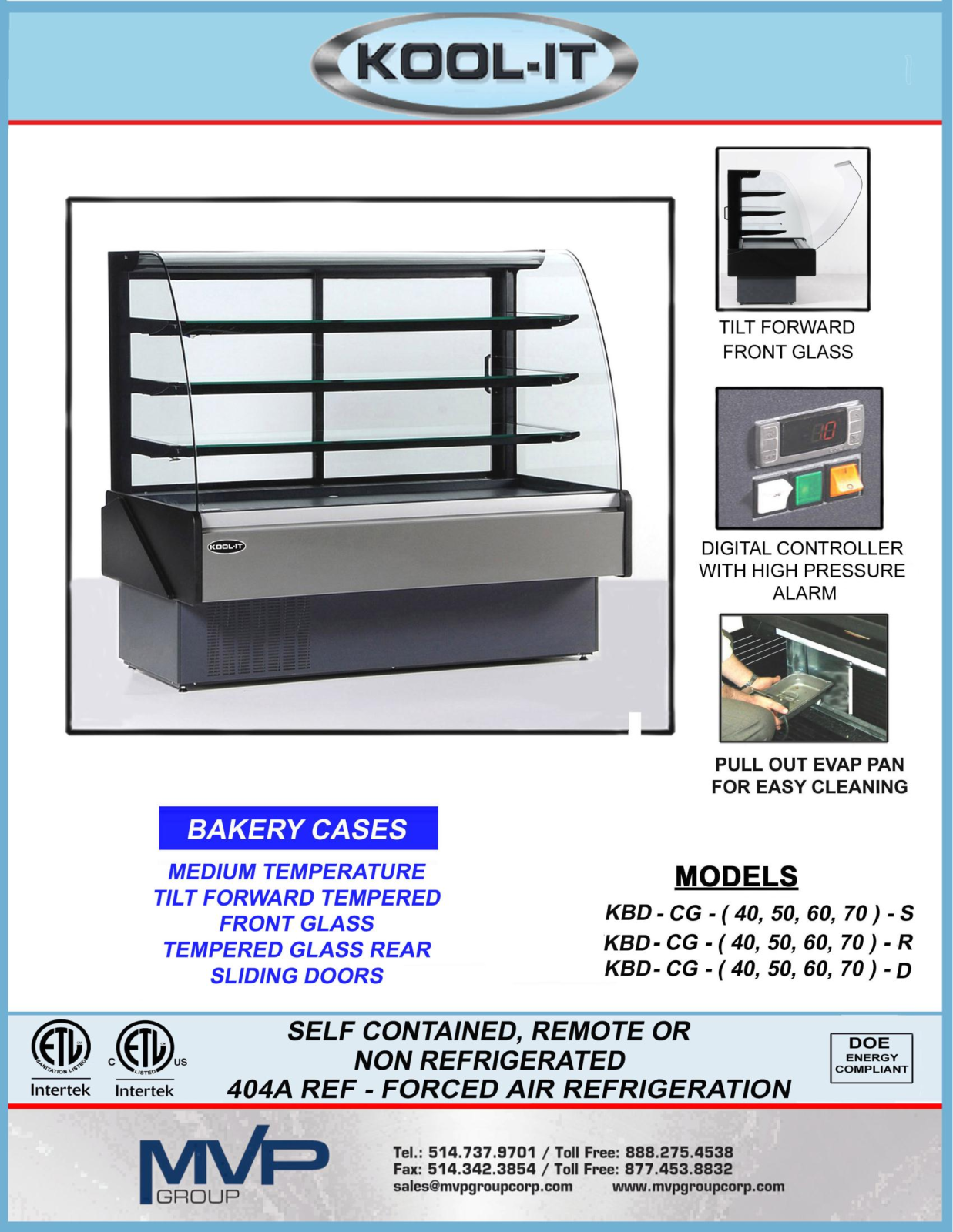 Jet Tech KBD-CG-40-R User Manual