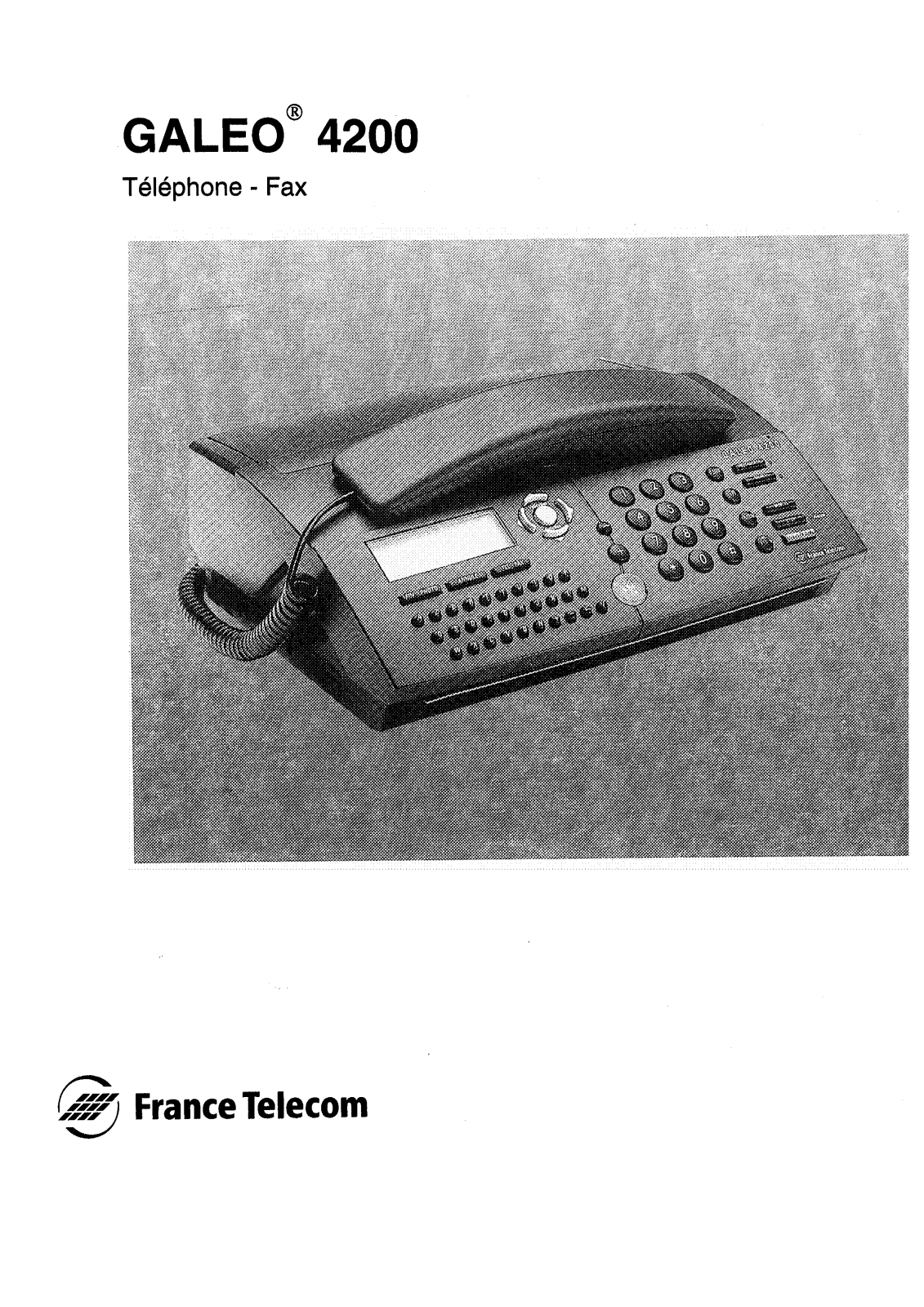 FRANCE TELECOM GALEO 4200 User Manual