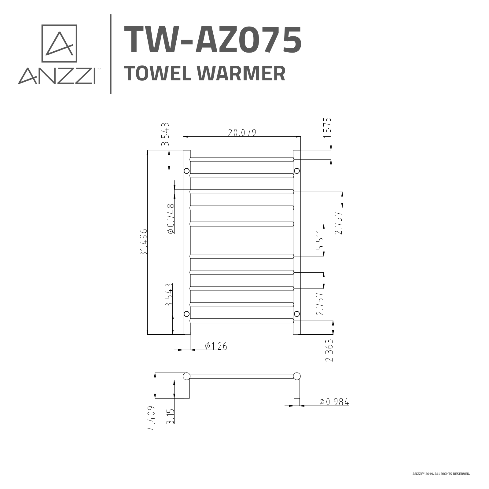 ANZZI BCYN1157 Dimensions - ManualMachine.com