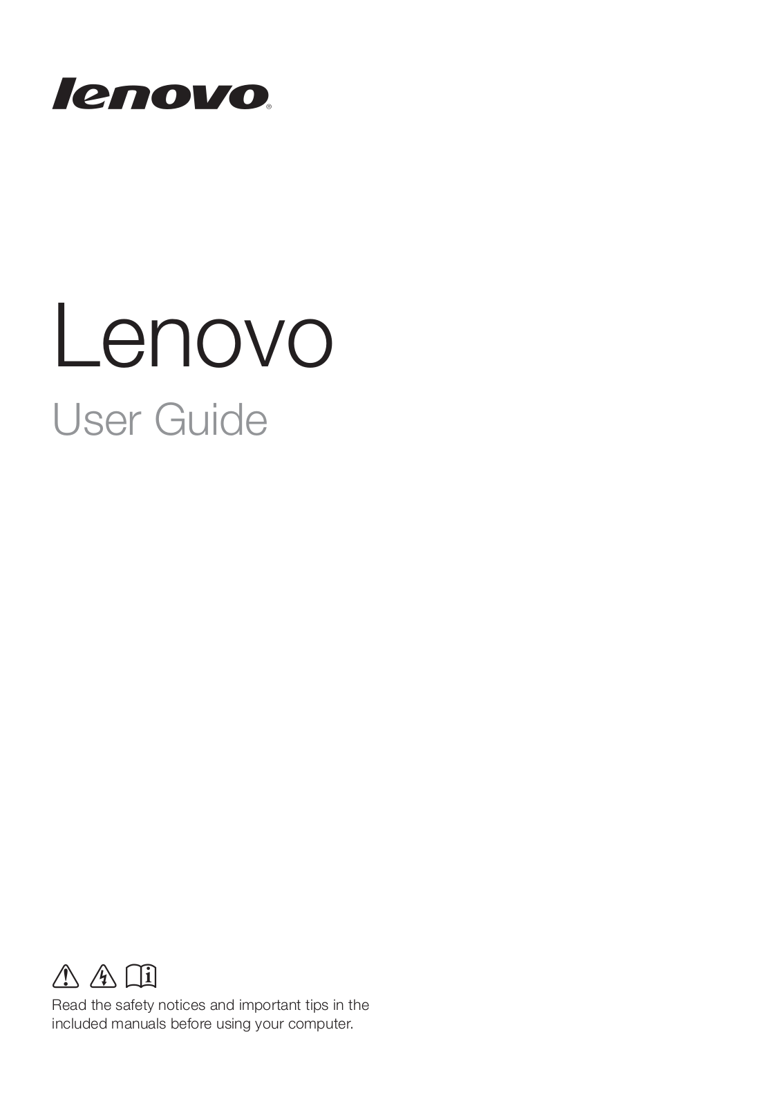 Lenovo N50-70, N50-45, N40-45, N40-30, B50-30 User Manual