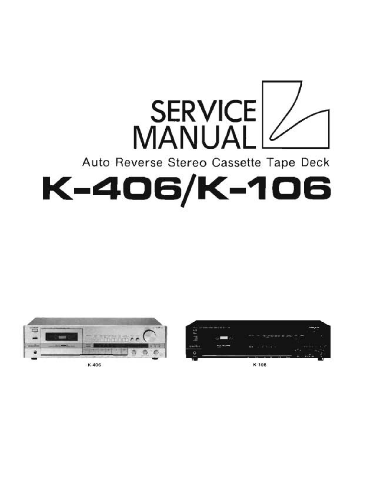 Luxman K-106 Service Manual