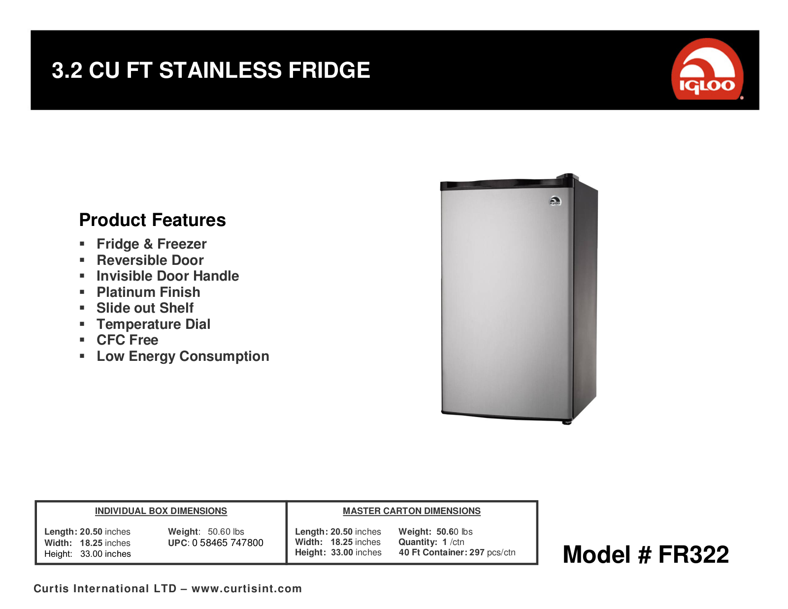 Igloo FR322 User Manual