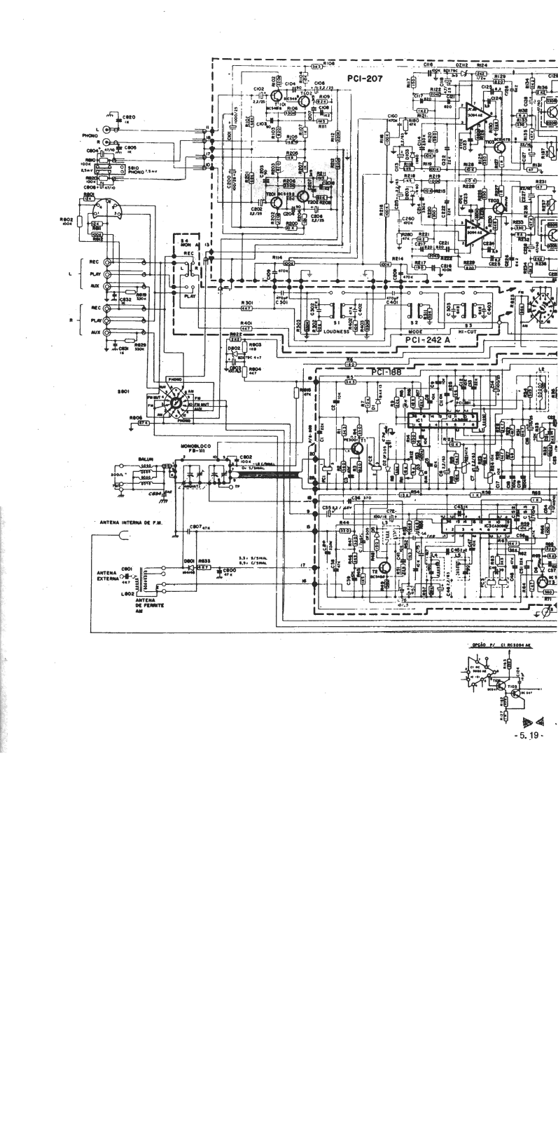 Gradiente S106 Schematic